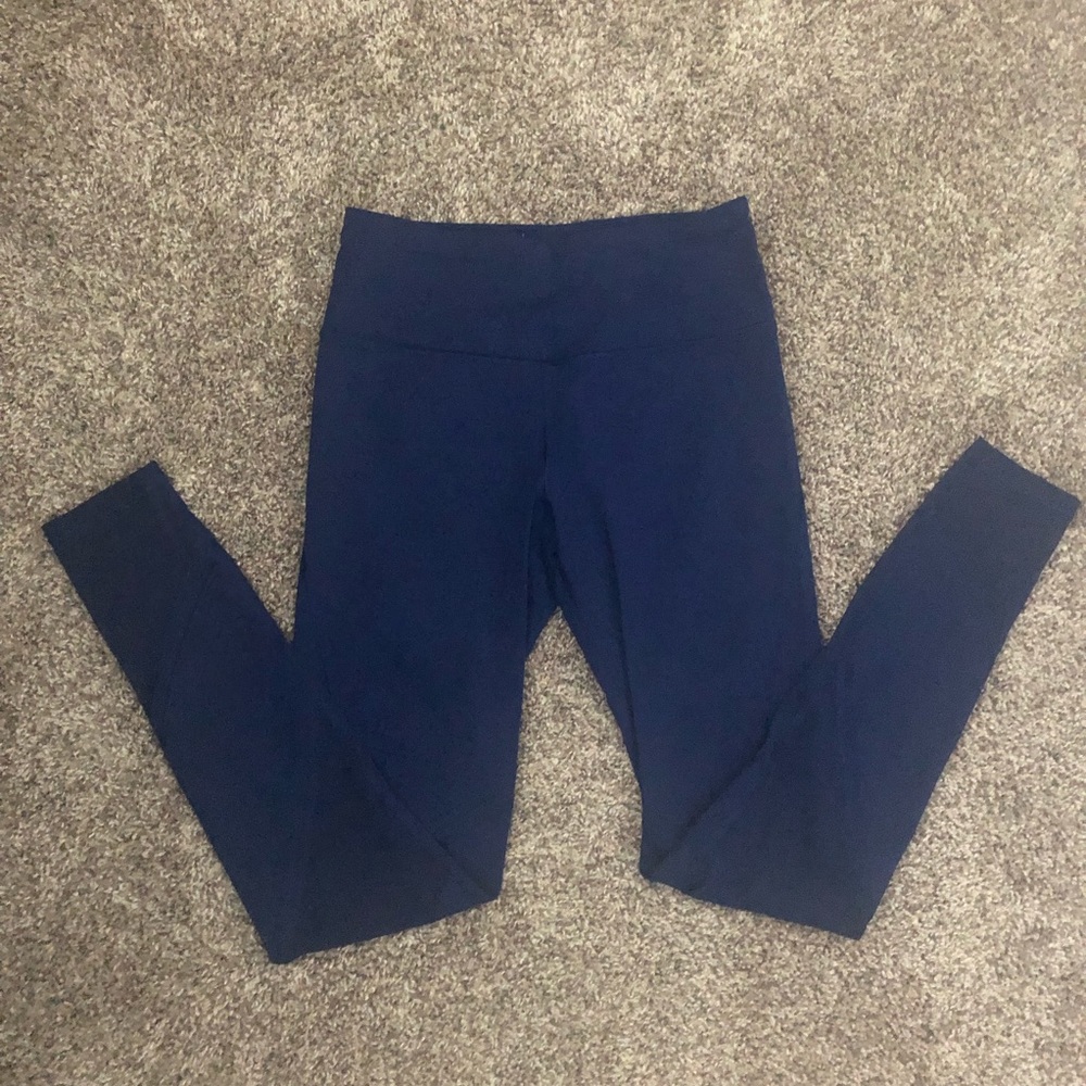 Blue Victoria’s Secret Sport Mesh Leggings Sz Sm